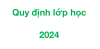 Quy định lớp học tại LETSENGLISH